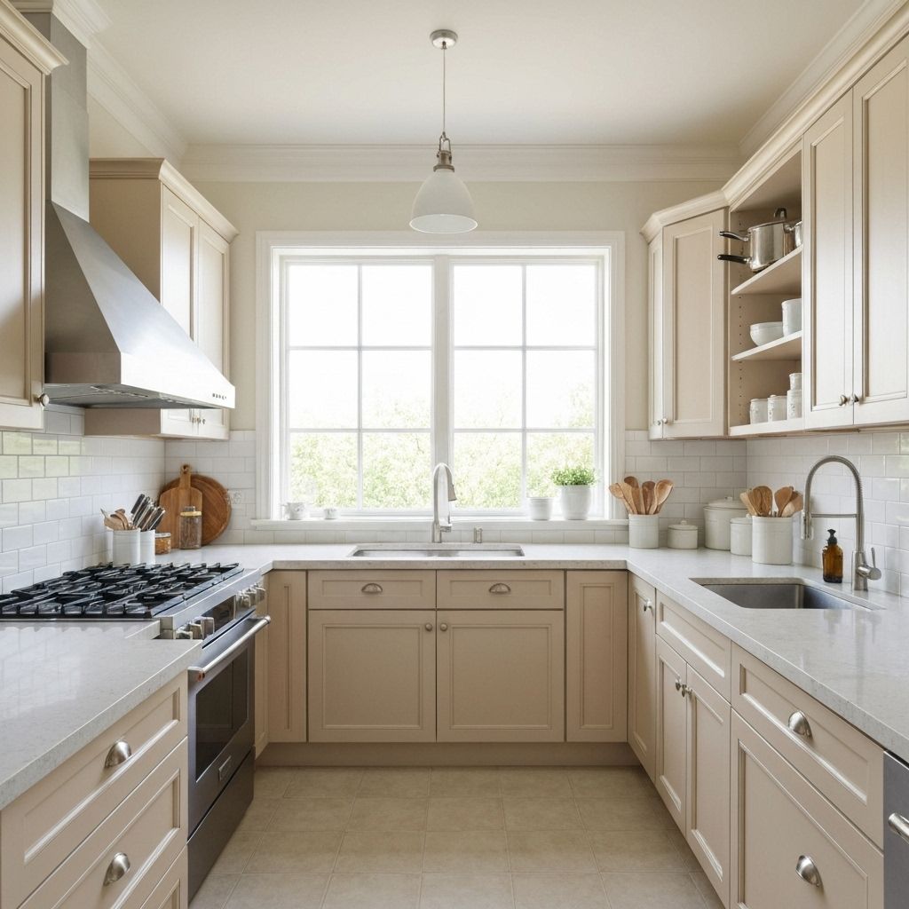 بعد - تنظيف المطبخ